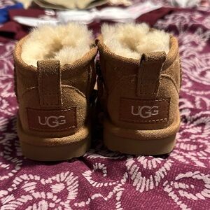 UGG Kids Brown Boots with Cozy Lining